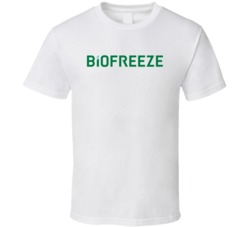 Biofreeze Best Over The Counter Medication Logo T Shirt Biofreeze Best Over The Counter Medication Logo T Shirt
