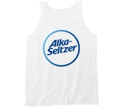 Alka-seltzer Best Over The Counter Medication Logo Tanktop Alka-seltzer Best Over The Counter Medication Logo Tanktop