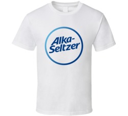 Alka Seltzer Best Over The Counter Medication Logo T Shirt Alka Seltzer Best Over The Counter Medication Logo T Shirt