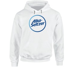 Alka Seltzer Best Over The Counter Medication Logo Hoodie Alka Seltzer Best Over The Counter Medication Logo Hoodie