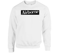 Airborne Best Over The Counter Medication Logo Crewneck Sweatshirt Airborne Best Over The Counter Medication Logo Crewneck Sweatshirt
