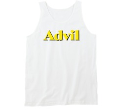 Advil Best Over The Counter Medication Logo Tanktop Advil Best Over The Counter Medication Logo Tanktop