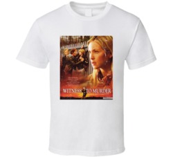 Witness To Murder Favorite 2000s Lifetime Movie Distressed Look Poster Witness To Murder Favorite 2000s Lifetime Movie Distressed Look Poster