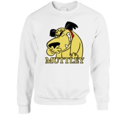 Muttley Wacky Races Vintage Cartoon Favorite Character Crewneck Sweats Muttley Wacky Races Vintage Cartoon Favorite Character Crewneck Sweats