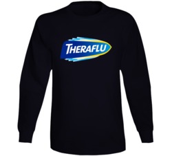 Theraflu Best Over The Counter Medication Logo Long Sleeve Theraflu Best Over The Counter Medication Logo Long Sleeve