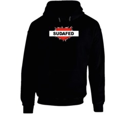 Sudafed Best Over The Counter Medication Logo Hoodie Sudafed Best Over The Counter Medication Logo Hoodie