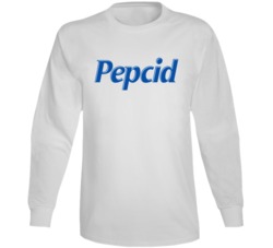 Pepcid Best Over The Counter Medication Logo Long Sleeve Pepcid Best Over The Counter Medication Logo Long Sleeve