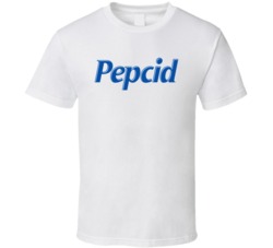 Pepcid Best Over The Counter Medication Logo T Shirt Pepcid Best Over The Counter Medication Logo T Shirt