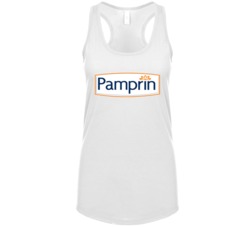 Pamprin Best Over The Counter Medication Logo Womens Tanktop Pamprin Best Over The Counter Medication Logo Womens Tanktop
