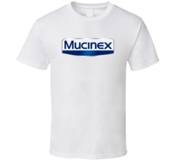 Mucinex Best Over The Counter Medication Logo T Shirt Mucinex Best Over The Counter Medication Logo T Shirt