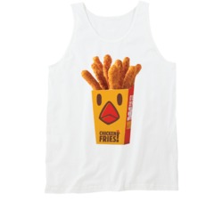 Burger King Chicken Fries Popular Discontinued Food Tanktop Burger King Chicken Fries Popular Discontinued Food Tanktop