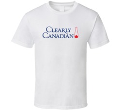 Clearly Canadian Popular Discontinued Drink T Shirt Clearly Canadian Popular Discontinued Drink T Shirt