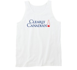 Clearly Canadian Popular Discontinued Drink Tanktop Clearly Canadian Popular Discontinued Drink Tanktop
