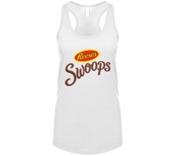 Reeses's Swoops Popular Discontinued Food Womens Tanktop Reeses's Swoops Popular Discontinued Food Womens Tanktop