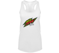 Mountain Dew Pitch Black Popular Discontinued Drink Tanktop Mountain Dew Pitch Black Popular Discontinued Drink Tanktop