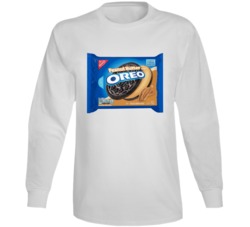 Peanut Butter Oreos Popular Discontinued Food Long Sleeve Peanut Butter Oreos Popular Discontinued Food Long Sleeve