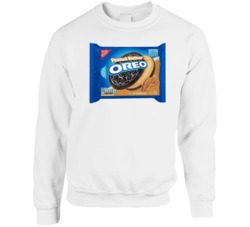Peanut Butter Oreos Popular Discontinued Food Crewneck Sweatshirt Peanut Butter Oreos Popular Discontinued Food Crewneck Sweatshirt
