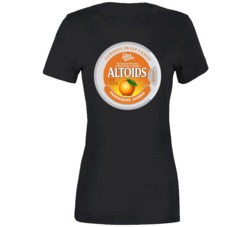 Tangerine Altoids Popular Discontinued Food Premium Ladies T Shirt Tangerine Altoids Popular Discontinued Food Premium Ladies T Shirt
