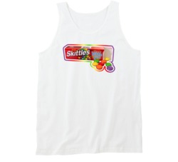 Skittles Bubble Gum Popular Discontinued Food Tanktop