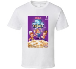 Rice Krispies Treats Cereal Popular Discontinued Food T Shirt