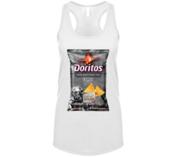 Doritos Black Pepper Jack Popular Discontinued Food Womens Tanktop