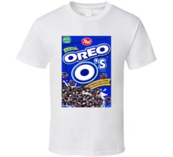 Oreo O's Cereal Popular Discontinued Food T Shirt