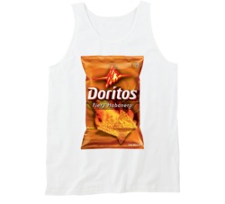 Doritos Fiery Habanero Popular Discontinued Food Tanktop