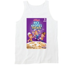 Rice Krispies Treats Cereal Popular Discontinued Food Tanktop