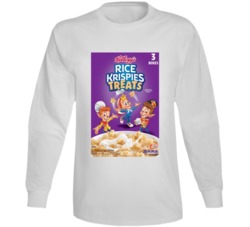Rice Krispies Treats Cereal Popular Discontinued Food Long Sleeve