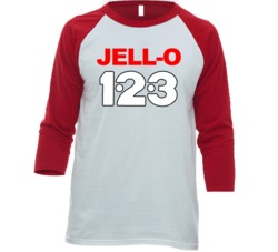 Jello 123 Popular Discontinued Food Raglan T Shirt