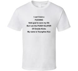 Younghoe Koo Atlanta Kicker Pussy Slayer Onside Kicks Funny Football F Younghoe Koo Atlanta Kicker Pussy Slayer Onside Kicks Funny Football F