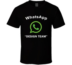 Whatsapp Design Team Social Media Mobile Messaging App T Shirt Whatsapp Design Team Social Media Mobile Messaging App T Shirt