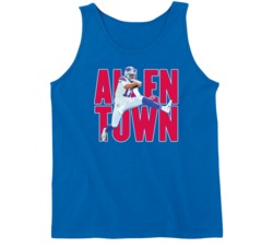 Josh Allen Town Buffalo Football Player Fan Tanktop Josh Allen Town Buffalo Football Player Fan Tanktop