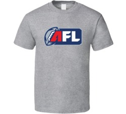 Afl American Football League Logo T Shirt Afl American Football League Logo T Shirt