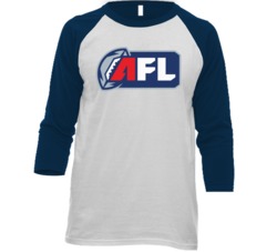 Afl American Football League Logo Raglan T Shirt Afl American Football League Logo Raglan T Shirt