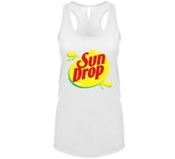 Sun Drop Best Soda Of All Time Soft Drink Lovers Womens Tanktop