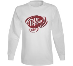 Diet Dr Pepper Best Soda Of All Time Soft Drink Lovers Long Sleeve