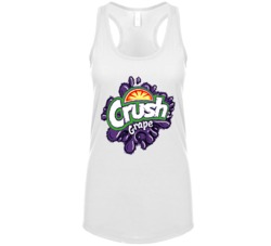 Crush Grape Best Soda Of All Time Soft Drink Lovers Womens Tanktop Crush Grape Best Soda Of All Time Soft Drink Lovers Womens Tanktop