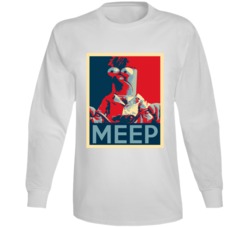 Beaker Meep Muppets Hope Poster Tv Show Fan Parody Long Sleeve Beaker Meep Muppets Hope Poster Tv Show Fan Parody Long Sleeve
