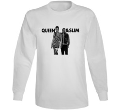 Queen And Slim Romantic Drama Movie Poster Long Sleeve Queen And Slim Romantic Drama Movie Poster Long Sleeve