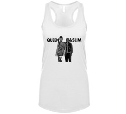 Queen And Slim Romantic Drama Movie Poster Womens Tanktop Queen And Slim Romantic Drama Movie Poster Womens Tanktop