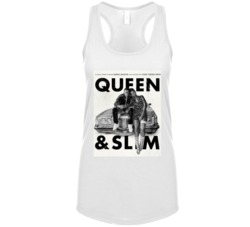 Queen And Slim Popular Romantic Drama Movie Distressed Look Womens Tan Queen And Slim Popular Romantic Drama Movie Distressed Look Womens Tan
