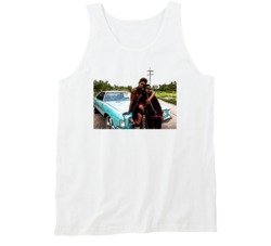 Queen And Slim Romantic Drama Cartoon Look Movie Lovers Tanktop Queen And Slim Romantic Drama Cartoon Look Movie Lovers Tanktop