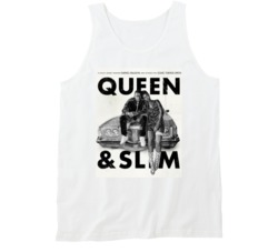 Queen And Slim Popular Romantic Drama Movie Distressed Look Tanktop Queen And Slim Popular Romantic Drama Movie Distressed Look Tanktop