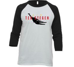 Air Marc-andre Ter Stegen Football Soccer Goalie Germany Fc Fan Raglan Air Marc-andre Ter Stegen Football Soccer Goalie Germany Fc Fan Raglan
