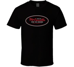 Mcconnels Fine Ice Cream Snack Food Logo Cool T Shirt Mcconnels Fine Ice Cream Snack Food Logo Cool T Shirt