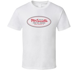 Mcconnels Fine Ice Cream Snack Food Logo T Shirt Mcconnels Fine Ice Cream Snack Food Logo T Shirt
