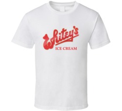 Whiteys Ice Cream Snack Food Logo T Shirt Whiteys Ice Cream Snack Food Logo T Shirt