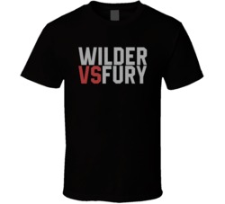 Deontay Wilder Vs Tyson Fury Boxing Fight Fan T Shirt