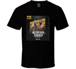 Conor Mcgregor Vs Cowboy Cerrone Ufc 246 Distressed Look Fight Poster Conor Mcgregor Vs Cowboy Cerrone Ufc 246 Distressed Look Fight Poster